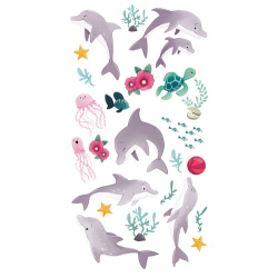 Decalco Mania, Transfer Stickers, Delfin 