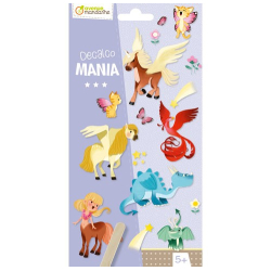 Decalco Mania, Transfer Stickers, Fantasi dyr 