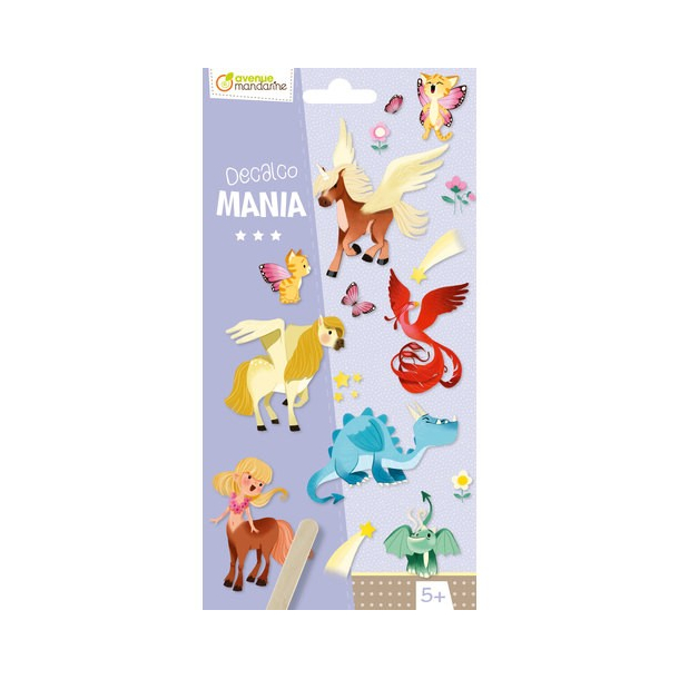 Decalco Mania, Transfer Stickers, Fantasi dyr 