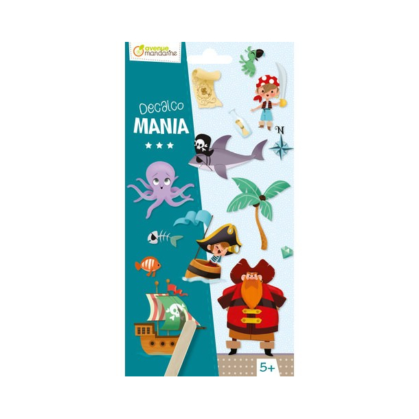 Decalco Mania, Transfer Stickers, Pirater