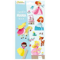 Decalco Mania, Transfer Stickers, Prinsesser