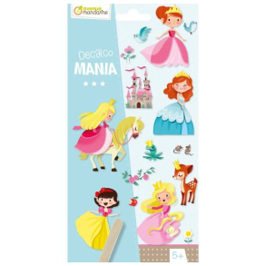 Decalco Mania, Transfer Stickers, Prinsesser
