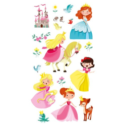 Decalco Mania, Transfer Stickers, Prinsesser