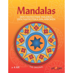 Den Fantastiske Malebog med Mandalas fra 4 r