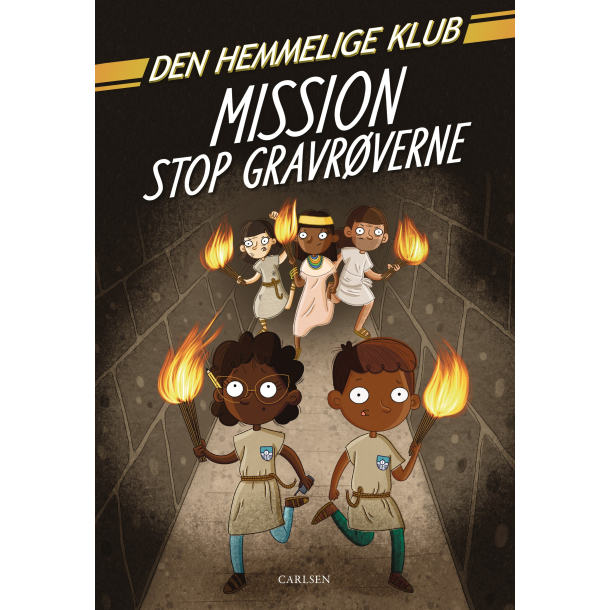 Den Hemmelige Klub: Mission stop gravrverne (Bind 3)