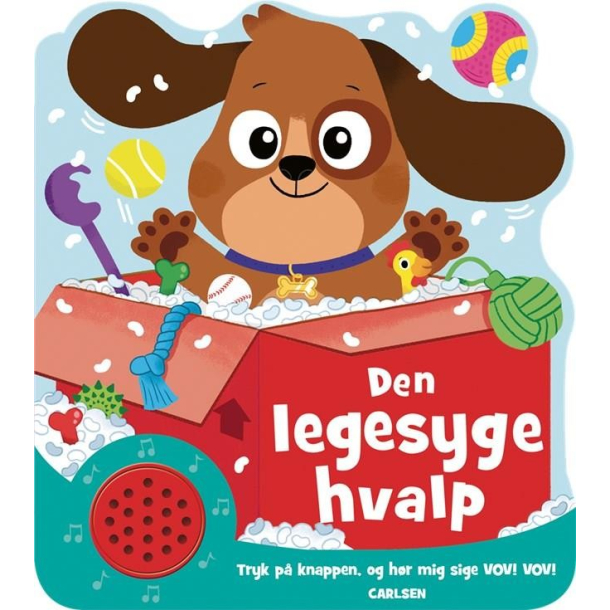 Den legesyge hvalp - sjov med lyd