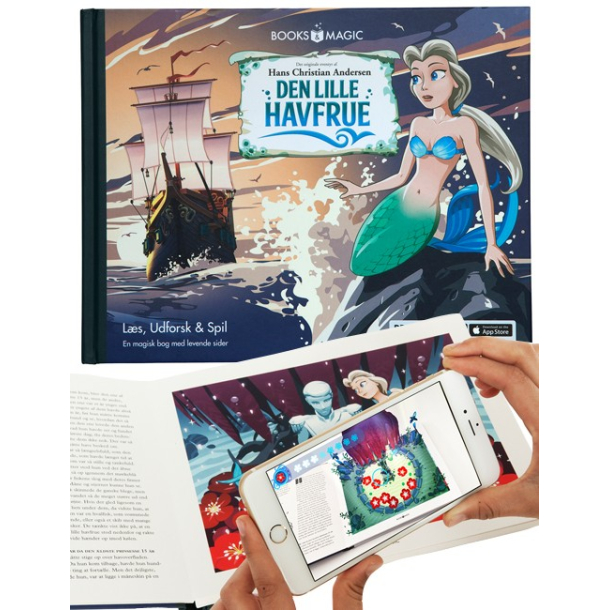 Den lille havfrue - en magisk reality bog DANSK