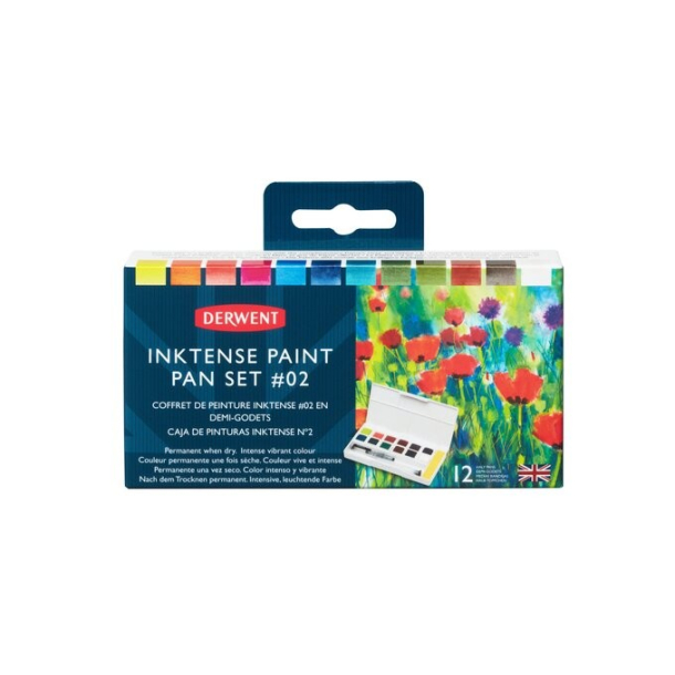 Derwent Inktense Paint Pan Set No. 2