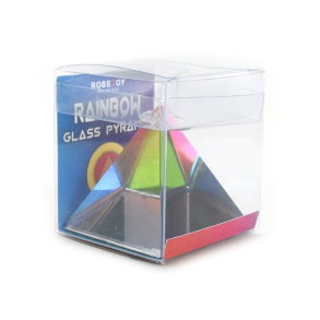 Diamant pyramide, regnbue 