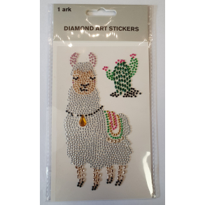 Diamond Art Stickers, Lama
