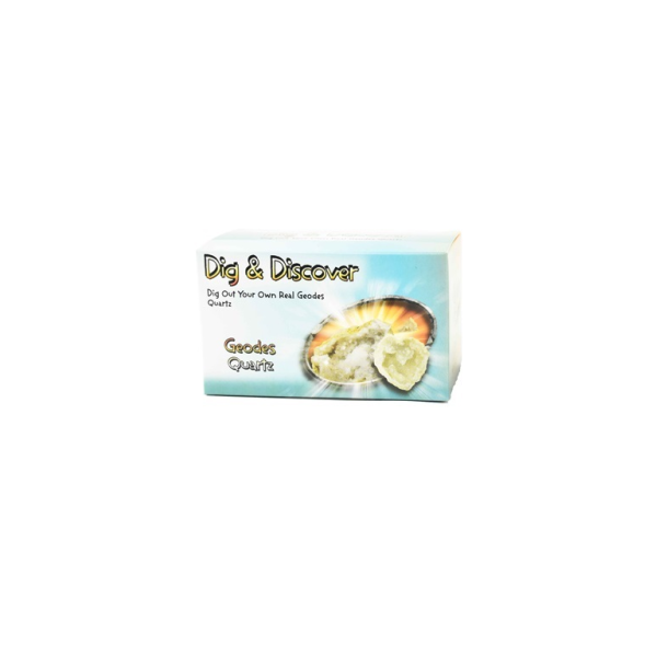 Dig it out and discover - Tyrkis, Geode quartz
