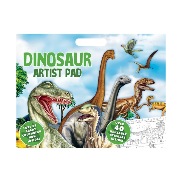 DINOSAUR Artist Pad A3 Malebog