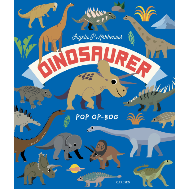 Dinosaurer - Pop op-bog