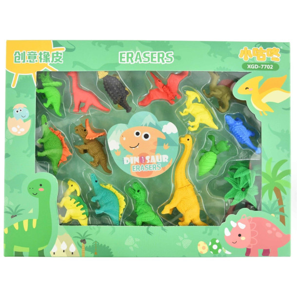 Dinosaurviskelderst, 15 stk.