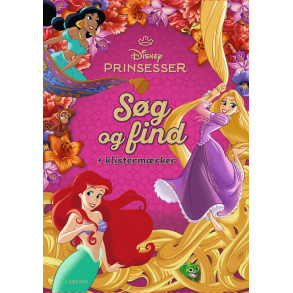 Disney Prinsesser sg og find, aktivitetsbog