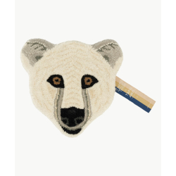 Doing Goods, Kasbah Polar Bear Head Rug
