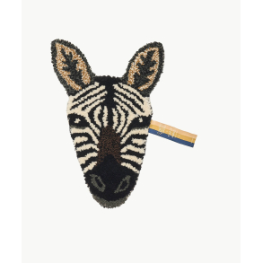 Doing Goods, Stripey Zebra Head Rug