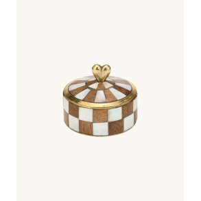 Doing Goods, Woody Checkered Circus Box, Brun