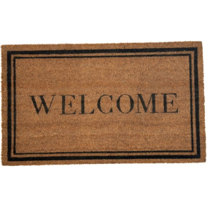 Drmtte, Welcome, black, 45x75 cm