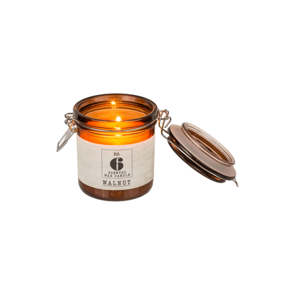 Duftlys i glas, Walnut