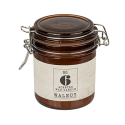 Duftlys i glas, Walnut