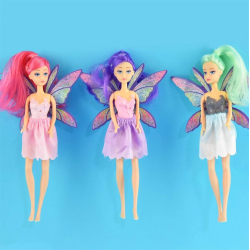 Dukke, Feprinsesse assorteret. 