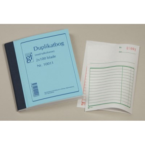 Duplikatbog med talkolonne nr. 10011