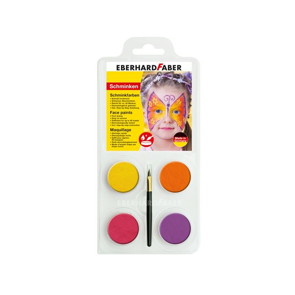 EberhardFaber Ansigtsmaling Sommerfugl