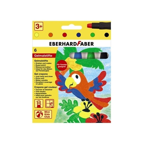 EberhardFaber Gelfarvestifter 6 stk. 