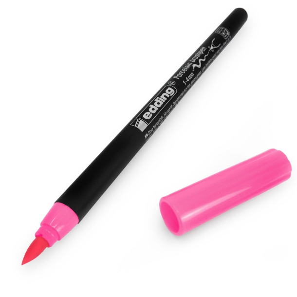 Edding 4200 porcelnsmarker, lyserd 009