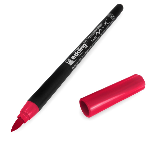Edding 4200 porcelnsmarker, carmine rd 019