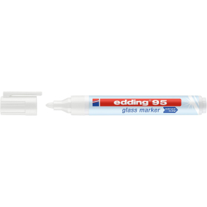 Edding 95 glass marker, 49 Hvid