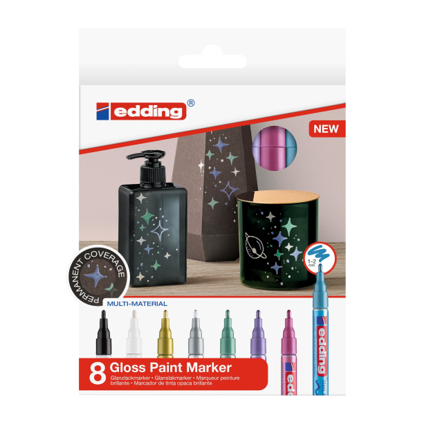 Edding Gloss Paint Marker 751, Metallic