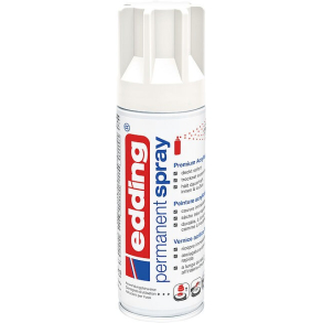 Edding permanent spray traffic white mat, 200ml