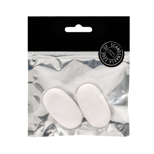 EDGE viskelder 2 stk., hvid