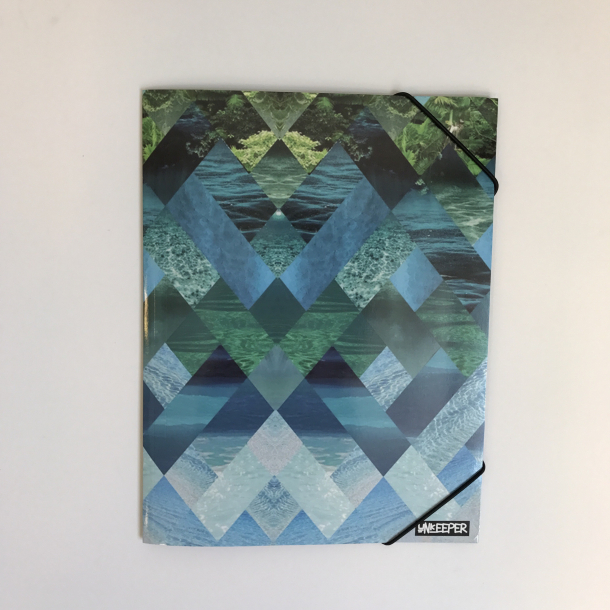 Elastikmappe A4 - hav og natur