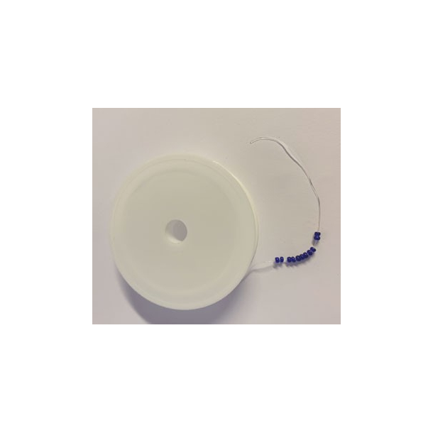 Elastisk smykketr�d 0,5mm x 10m, klar