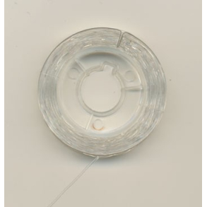 Elastisk smykketrd, 0,8mm x 10m, klar 