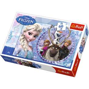 Elsa og venner, 60 brikker