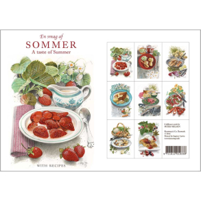 EN SMAG AF SOMMER- med opskrifter - malet af Peter Nielsen