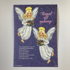 Engel til ophng, blomsterkurv