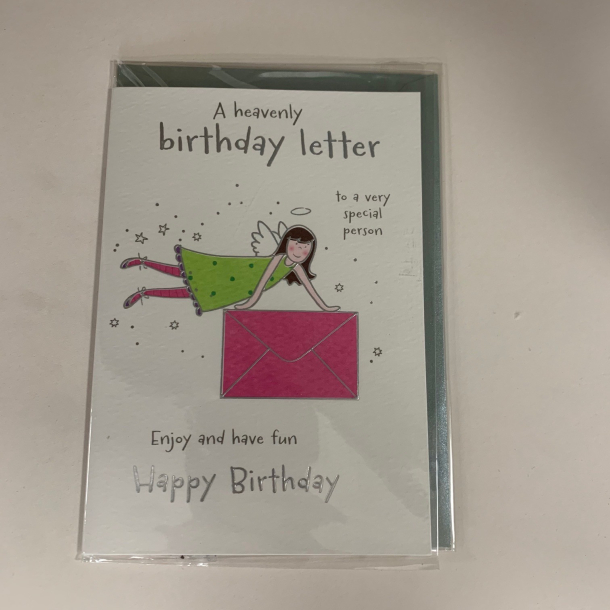 Englekort, Birthday letter
