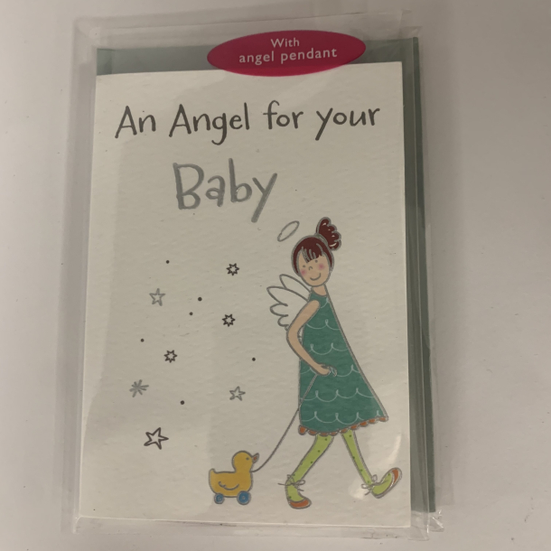 Englekort med vedhng, Baby