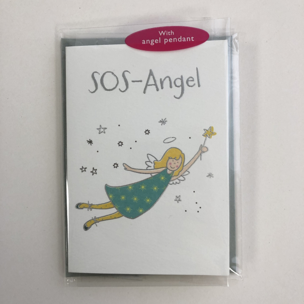 Englekort med vedhng, SOS angel