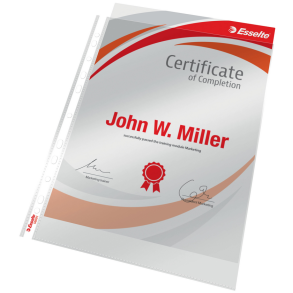 Esselte Plastommer 105my PP glasklar A4 T (10)