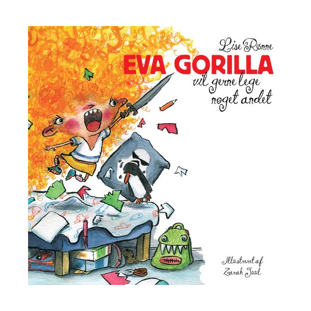 Eva Gorilla vil gerne lege noget andet