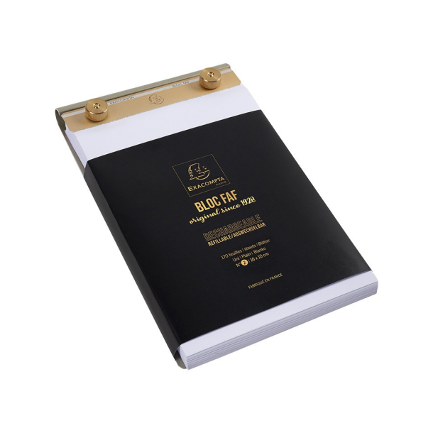 Exacompta, Bloc Faf 16 x 10 cm, Plain