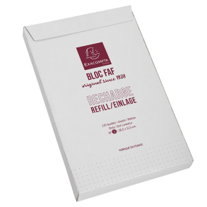 Exacompta, Bloc Faf 18,5 x 11,5 cm, Dots - REFILL