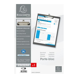 Exacompta clipboard A4, sort