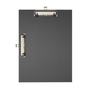 Exacompta dobbeltklemme clipboard A4, sort